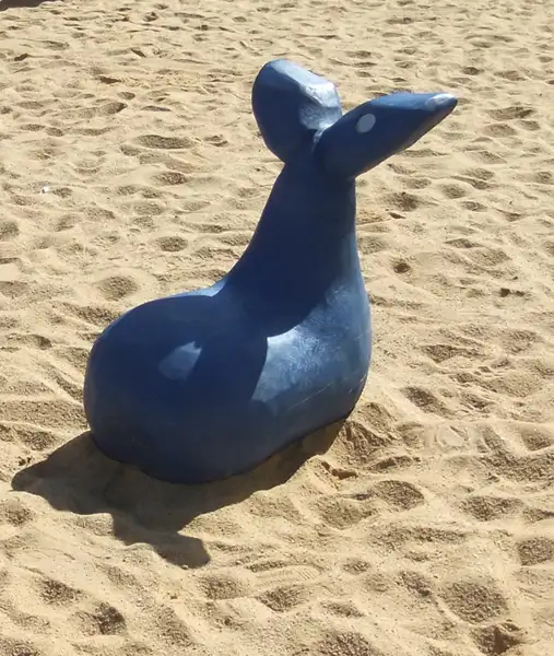 ASSISE LUDIQUE POISSON BLEU SPIELART